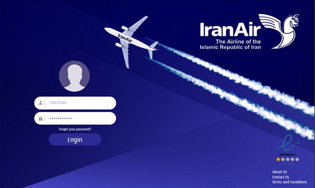 صفحه ورود booking.homares.ir