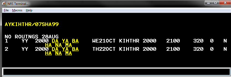 نحوه دریافت Availability پرواز